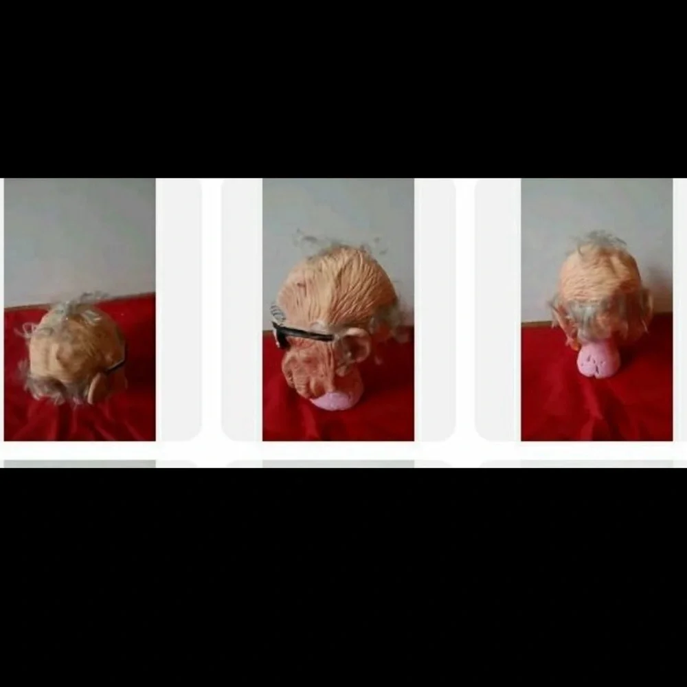Vintage old man mask (FAMOUS PEOPLE )(from 1985-1990’s )very old but NEW